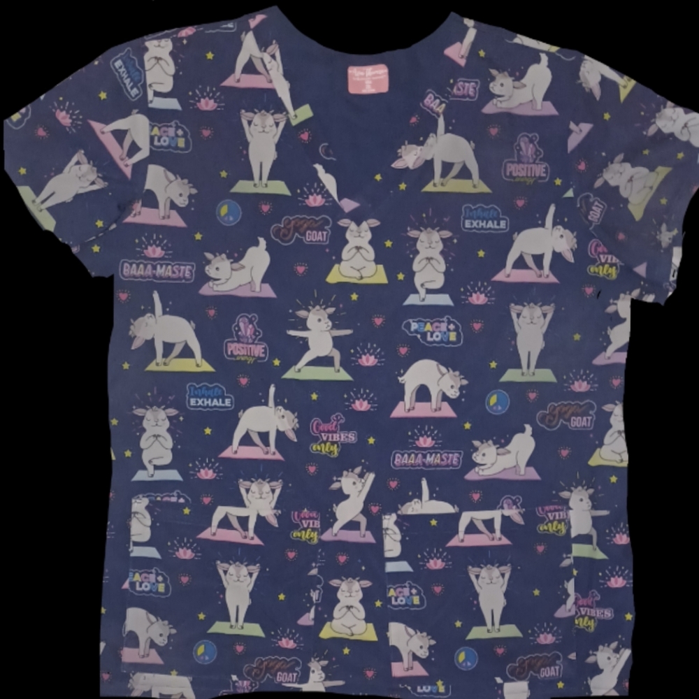 Baa Maste Scrub Top by Zavate.. Ava Therese by Zavate
